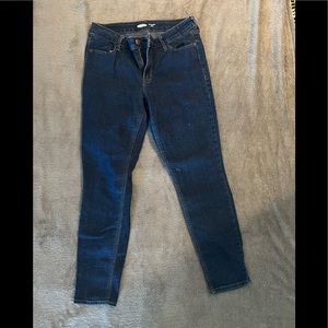 Dark blue old navy skinny leg jeans